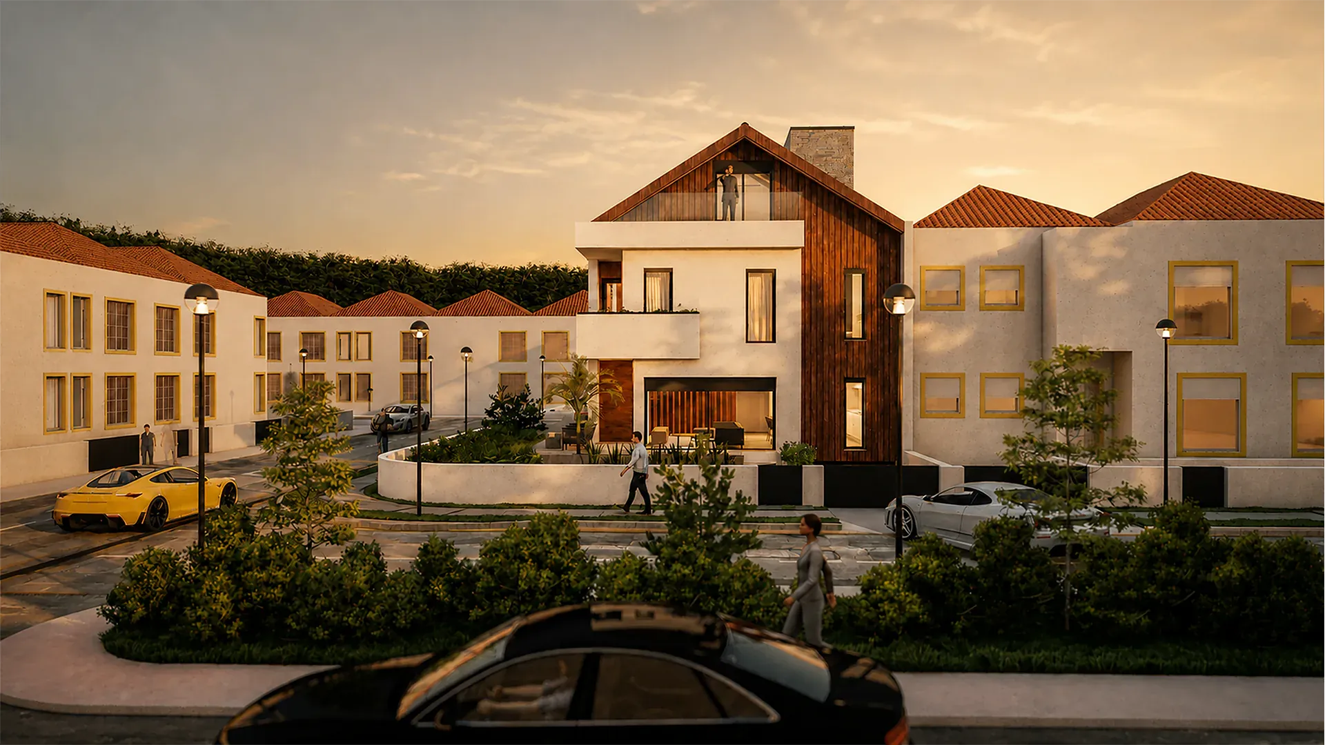 Lote 4 — moradia unifamiliar contemporânea em lote de esquina em São Bernardino, Peniche