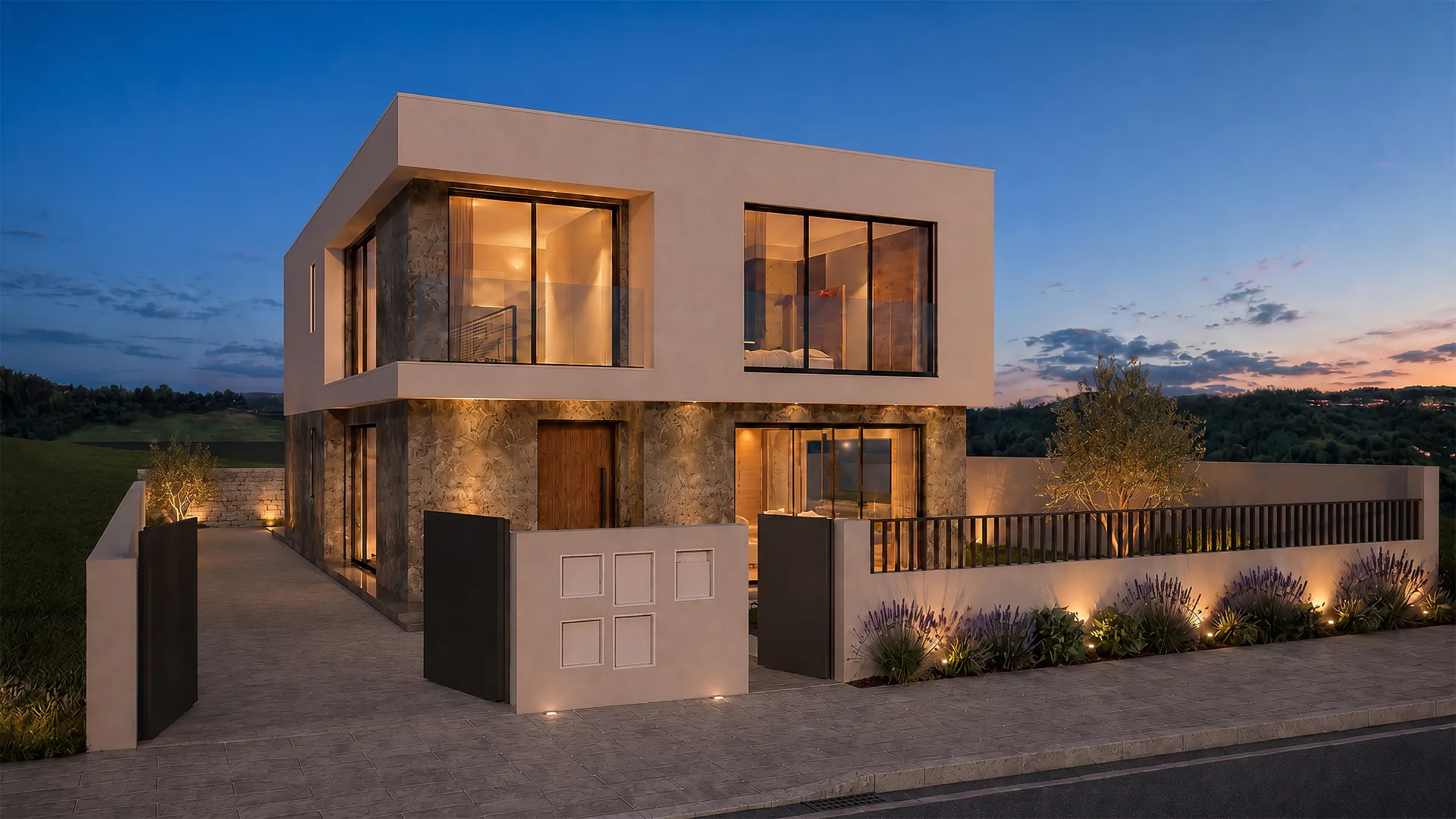 Lote 23 — Habitação Unifamiliar — projeto de arquitetura em Peniche, Portugal
